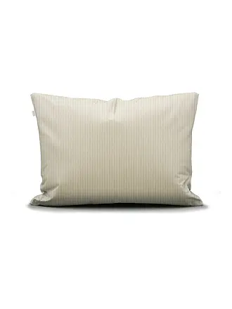 ESSENZA | Satin Bettwäsche 70x90cm / 140x200cm COLETTA Global Grey | beige